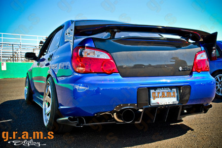 Rear diffuser fit subaru - diffuser, to